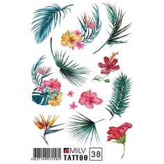 MILV Milv, переводные татуировки (№38)