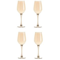 Набор бокалов 4шт 270мл селест Золотой мед Luminarc