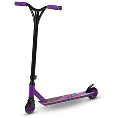 Детский трюковой самокат Indigo Jump IN256, фиолетово-черный