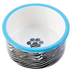 Миска КерамикАрт 211017 600 мл зебра