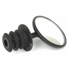Зеркало велосипедное AUTHOR AM-45 круглое D45 мм панорамное 3 степени свободы торцевое крепление