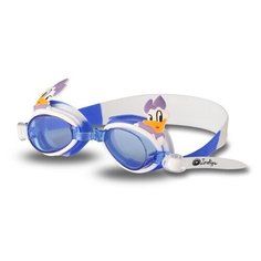 Очки для плавания детские INDIGO Уточка 1753 G Бело-Голубой