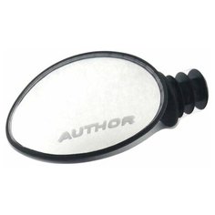 Зеркало 8-16450005 овальное 70мм панорам. AM-70 3 степ. свободы торц. крепление черное AUTHOR