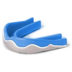 Капа 1 челюстная RSC термо юношеская в контейнере MS2 JR Бело-Голубой