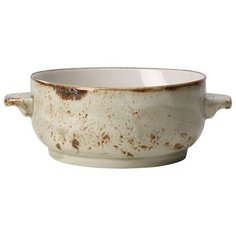 Бульонная чашка «Крафт» без крышки, 0,425 л., 12 см., зеленый, фарфор, 1131 B828, Steelite