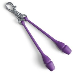 Булавы для художественной гимнастики сувенир-брелок INDIGO SM-391 Фиолетовый 8 см
