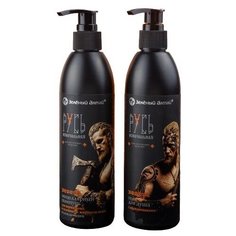 Косметический мужской набор №2 "Русь Изначальная", шампунь и гель для душа Зеленый Алтай