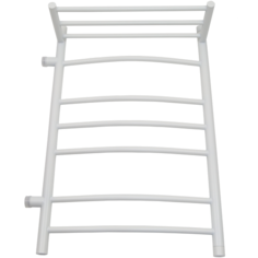 Полотенцесушитель маргроид В5 Р80*50 (боковое подключение на 50 левое) с полкой, белый 9016