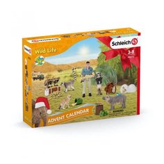 Игровой набор Schleich Рождественский календарь Wild Life 2021, 98272