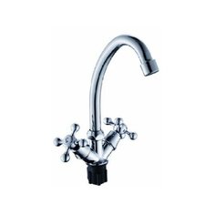 B49-065 Смеситель для кухни с высоким изливом на гайке Potato