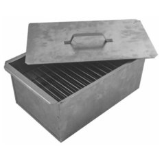 Коптильня двухъярусная, 380х272х167*0,5мм, в коробке (182517) Ecos