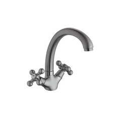 F4219-5 Смеситель кухня керамика сатин Frap