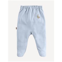 Ползунки Наша мама, размер 80, голубой