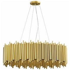 Люстра Lightstar Savona 816202, G9, 800 Вт, кол-во ламп: 20 шт., цвет арматуры: золотой, цвет плафона: золотой