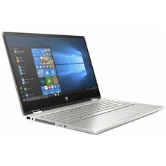 Ноутбук HP Pavilion x360 14m-dh0001dx (1366 x 768 пикс, Intel Core i3 2.1 ГГц, RAM 8 ГБ, SSD 128 ГБ, Win10 Home), 6HS47UA, естественный серебряный