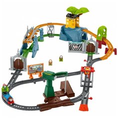 Набор игровой Thomas & Friends Трек-мастер Парк с животными Приключения обезьянок GLK81 Fisher Price