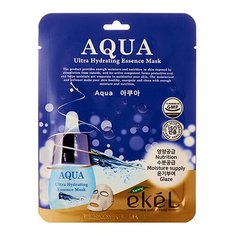 EKEL Aqua Ultra Hydrating Essence Mask Тканевая маска для лица ультраувлажняющая