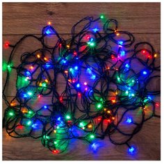 Гирлянда NEON-NIGHT Твинкл Лайт, 1500 см, 300 ламп, разноцветный/зеленый провод