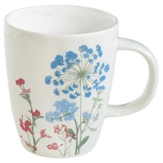 Кружка (голубой) Луговые цветы в подарочной упаковке Easy Life EL-R2203_MILB