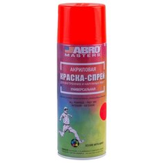 Краска ABRO Masters флуоресцентная, № 103 красный, 473 мл