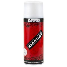 Краска ABRO Sabotage, 40 белый, 400 мл