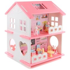 Veld Co игровой домик 101945, розовый/белый