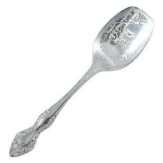 Ложка для салата "Тройка" с художественной росписью Павловский завод им. Кирова