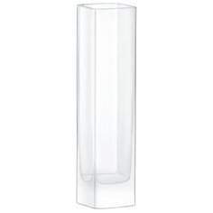 Ваза прямоугольная modular 20 x 5 x 5 см прозрачная Lsa