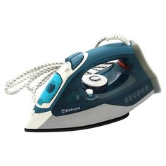 Утюг Sakura SA-3049 синий/белый