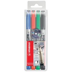 STABILO Набор маркерных ручек WRITE-4-ALL, 4 шт. (156/4)