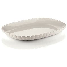 Поднос tiffany l 45 см молочно-белый Guzzini