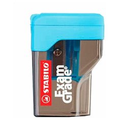 Точилка STABILO EXAM GRADE черная/голубая