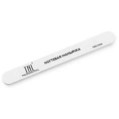 TNL PROFESSIONAL TNL, пилка для ногтей узкая с надписью "ногтевая маньячка" (180/240)