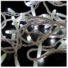 Гирлянда NEON-NIGHT Нить, 305-265, 1000 см, 100 ламп, белый/белый провод