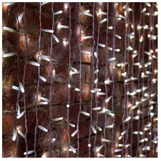 Гирлянда NEON-NIGHT 235-115, 200 х 150 см, 360 ламп, белый/белый провод