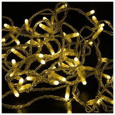 Гирлянда NEON-NIGHT Нить 10м, с эффектом мерцания, прозрачный ПВХ, Жёлтый, 100 LED
