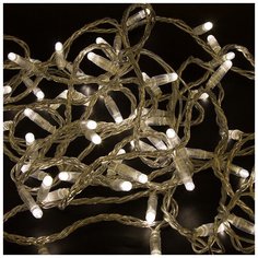 Гирлянда NEON-NIGHT Нить, 305-156, 1000 см, 100 ламп, теплый белый/прозрачный провод