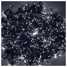 Гирлянда NEON-NIGHT 323-605, 665 ламп, белый/черный провод