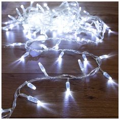 Гирлянда NEON-NIGHT Нить Кластер, 303-635, 1000 см, 200 ламп, белый/прозрачный провод