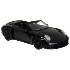 Легковой автомобиль Rastar Porsche 911 Carrera S (47700) 1:12 34 см черный