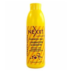 Nexxt Профессиональный шампунь-шелк ламинирование и кератирование 1000 мл. Nexprof