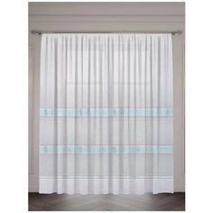 Тюль ТД "Текстиль" Фентези голубая 300х270