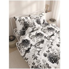 Постельное белье Simple House "Klaten" евро Наволочка 50х70 см 2 шт Простынь 240х215 см Пододеяльник 200х215 см