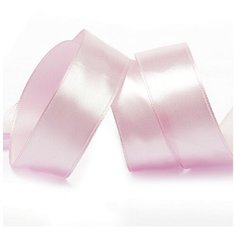 Лента атласная "Ideal", 1", 25 мм x 27,4 метра, цвет: 3112 бледно-фиолетовый