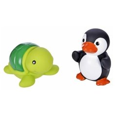 Набор для купания Жирафики "Черепашка и пингвин