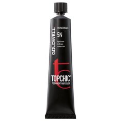 Goldwell Topchic стойкая крем-краска для волос, 5N светло-коричневый, 60 мл