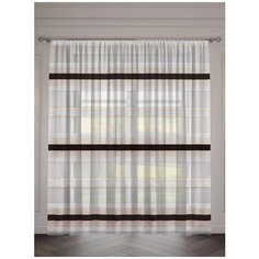 Тюль ТД "Текстиль" Инки коричн 300х270