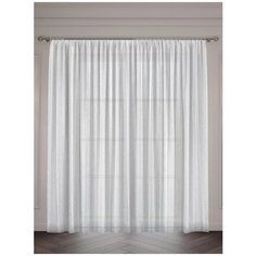 Тюль ТД "Текстиль" Дождик мелкий белый 300*270