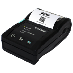 GODEX MX20, мобильный принтер этикеток, 203 DPI, ширина печати 2", Bluetooth, RS232, USB (011- MX2002-000)