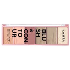 Lamel Professional Палетка румян и скульпторов Blush & Contour, 03